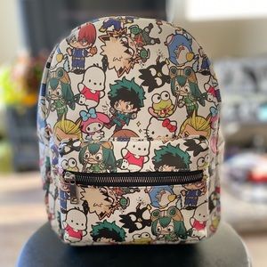 Me Hero Academia x Hello Kitty Backpack